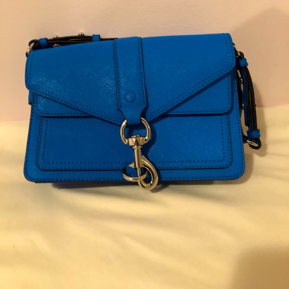 Rebecca mink off blue Hudson cross body bag